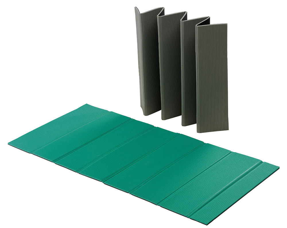 ART. 0614  FOLDING MAT “COLOR”, 9 pcs pack